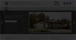 Desktop Screenshot of niportho.com